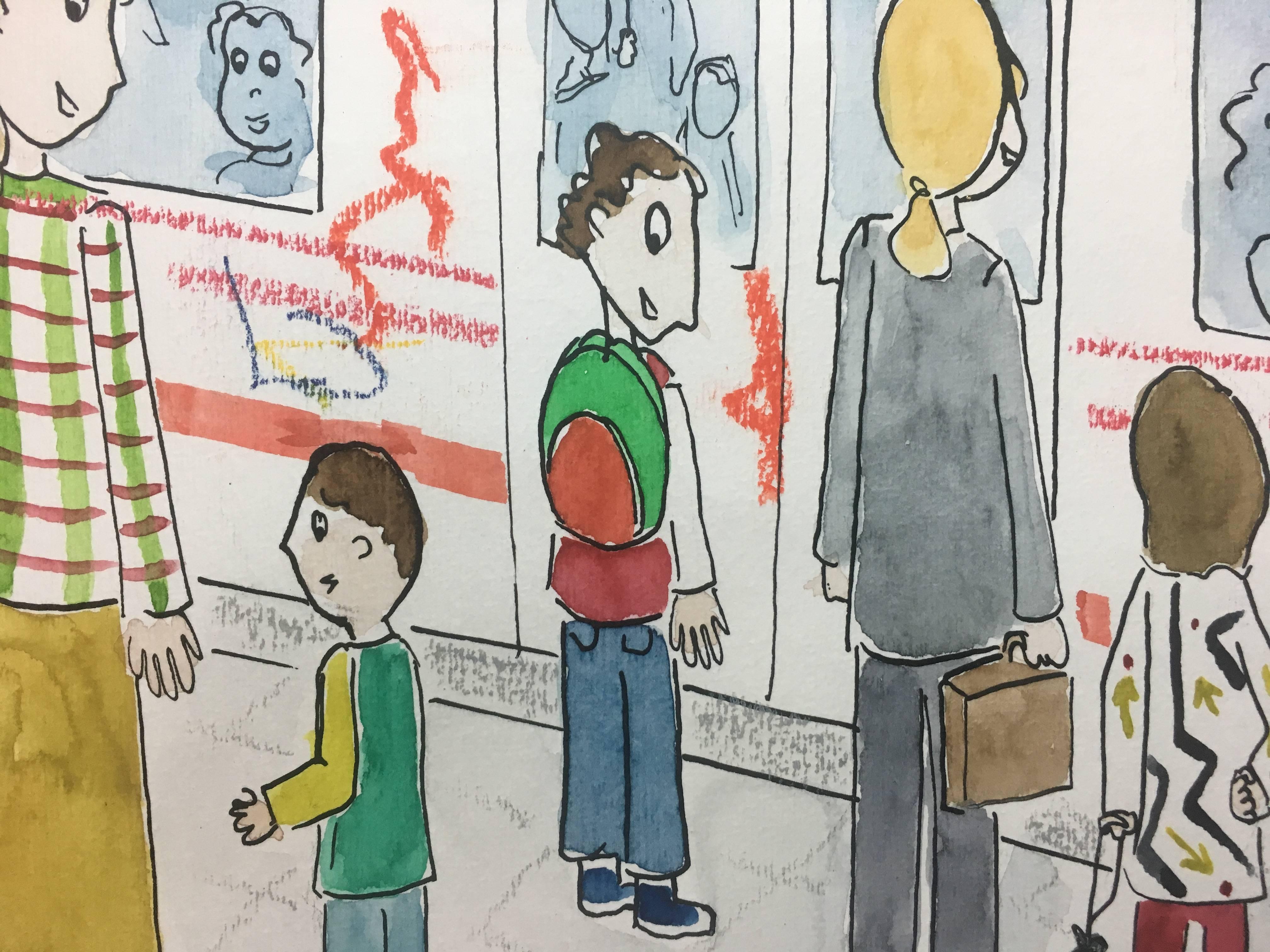 Subirachs Ferrer ist nicht nur eine äußerst begabte Malerin und Zeichnerin, sondern auch eine Illustratorin, die in jedem ihrer Werke eine Berufung zum Ausdruck bringt, die sich auf intelligente Weise mit der klassischen und faktischen Tradition des