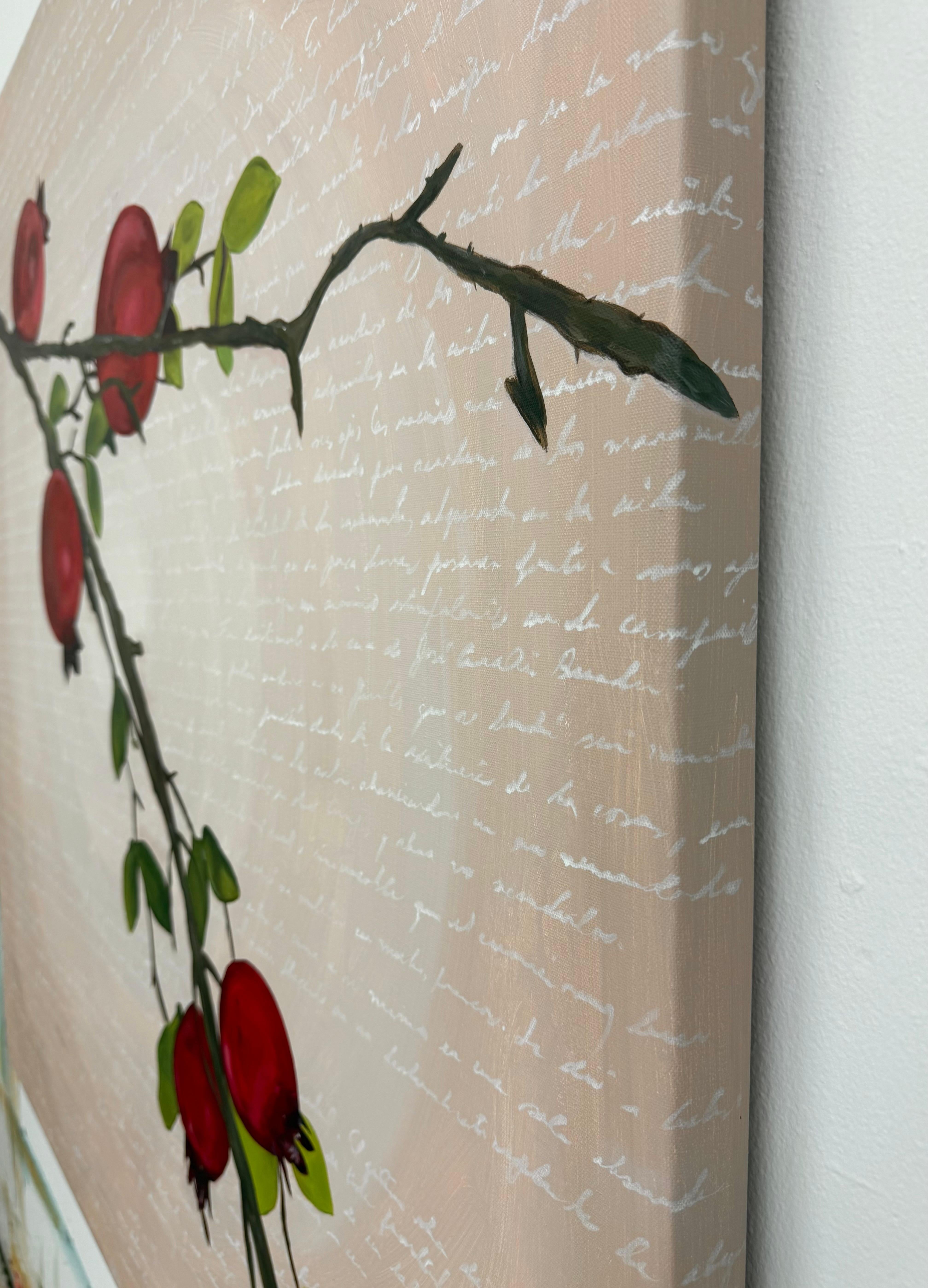 Ewige Zweige, Originalgemälde – Painting von Maria Karla Watson