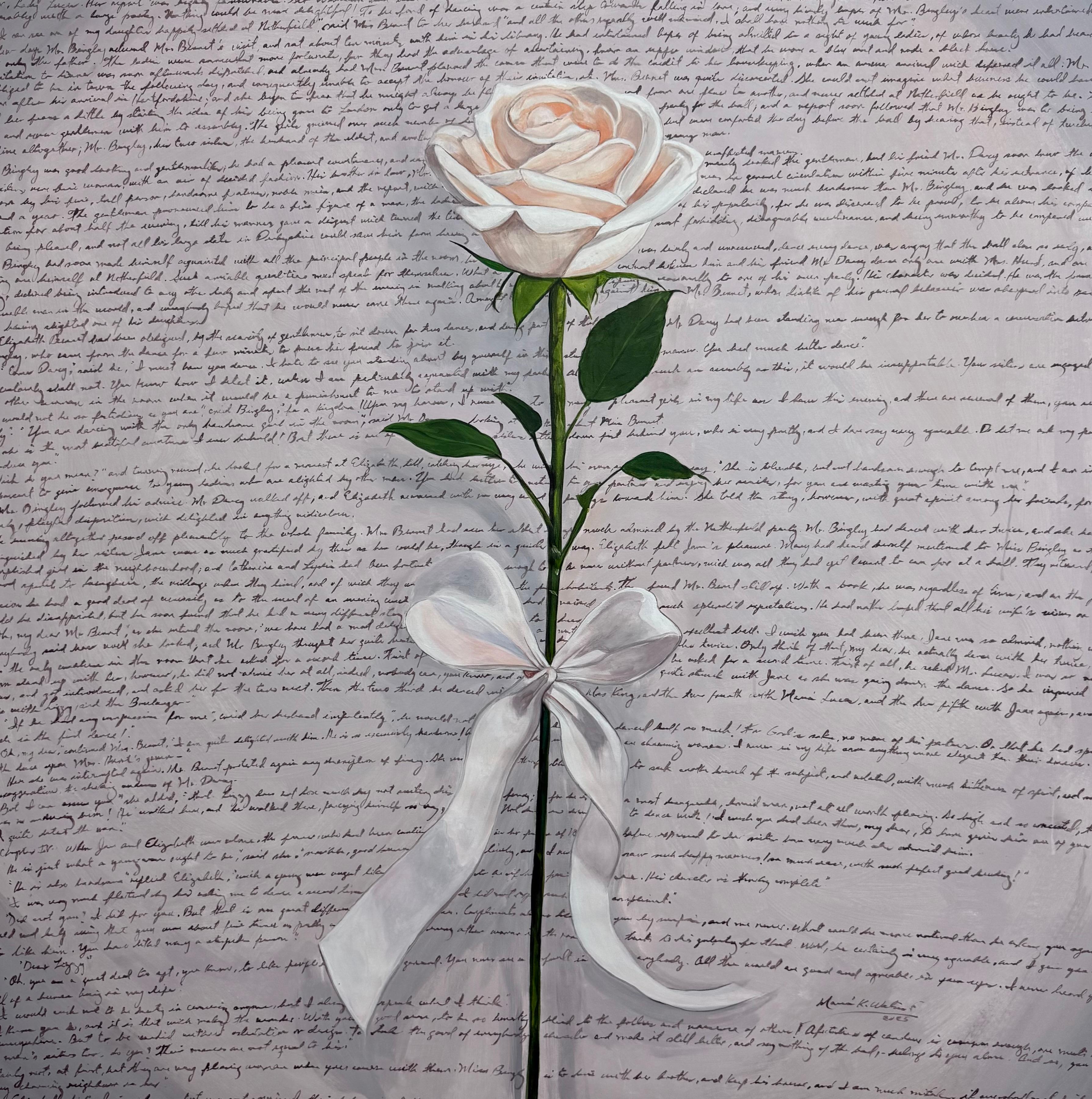 Still-Life Painting Maria Karla Watson - Fragilité ll, peinture originale
