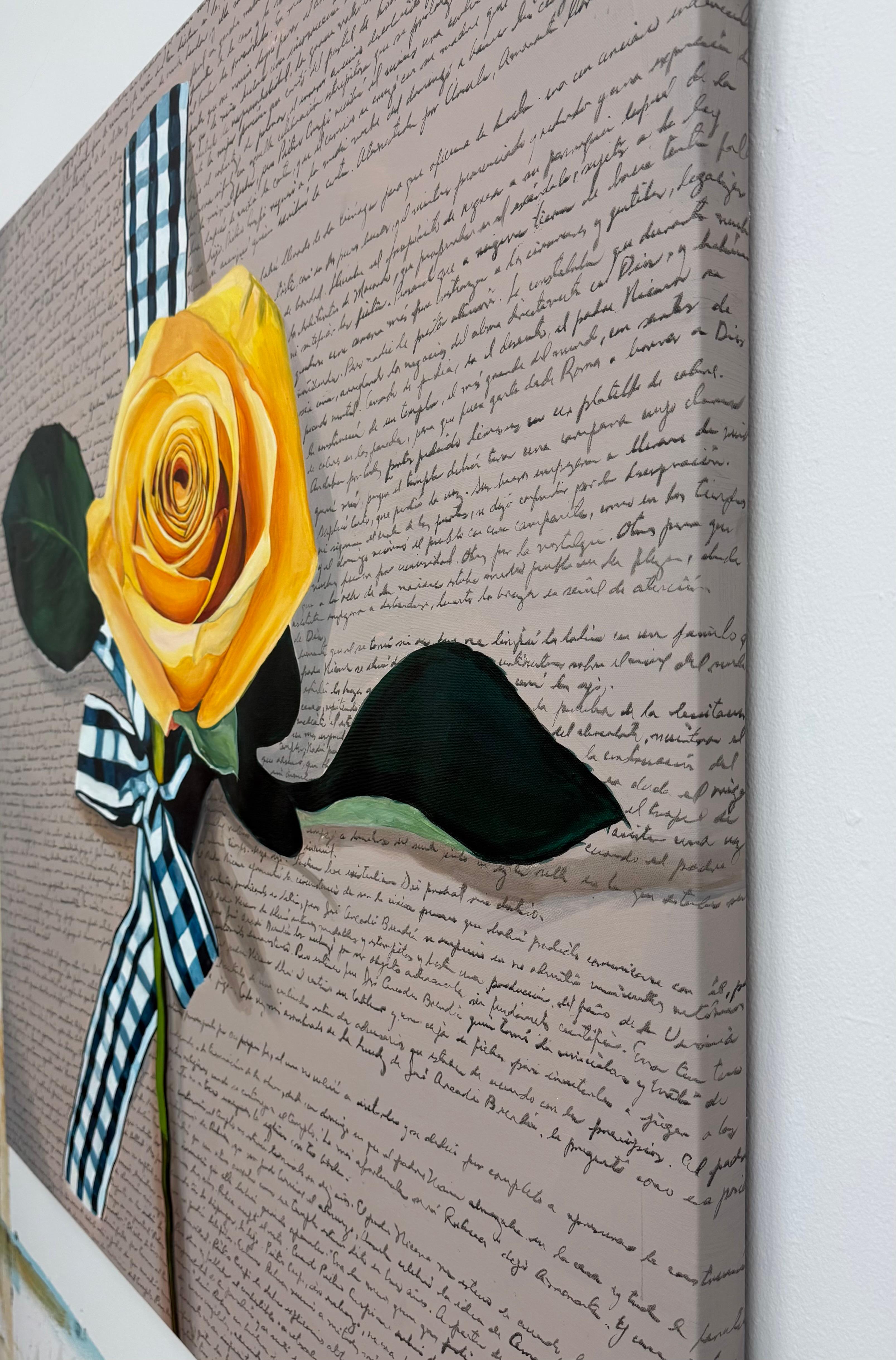 Fragile, peinture originale - Painting de Maria Karla Watson