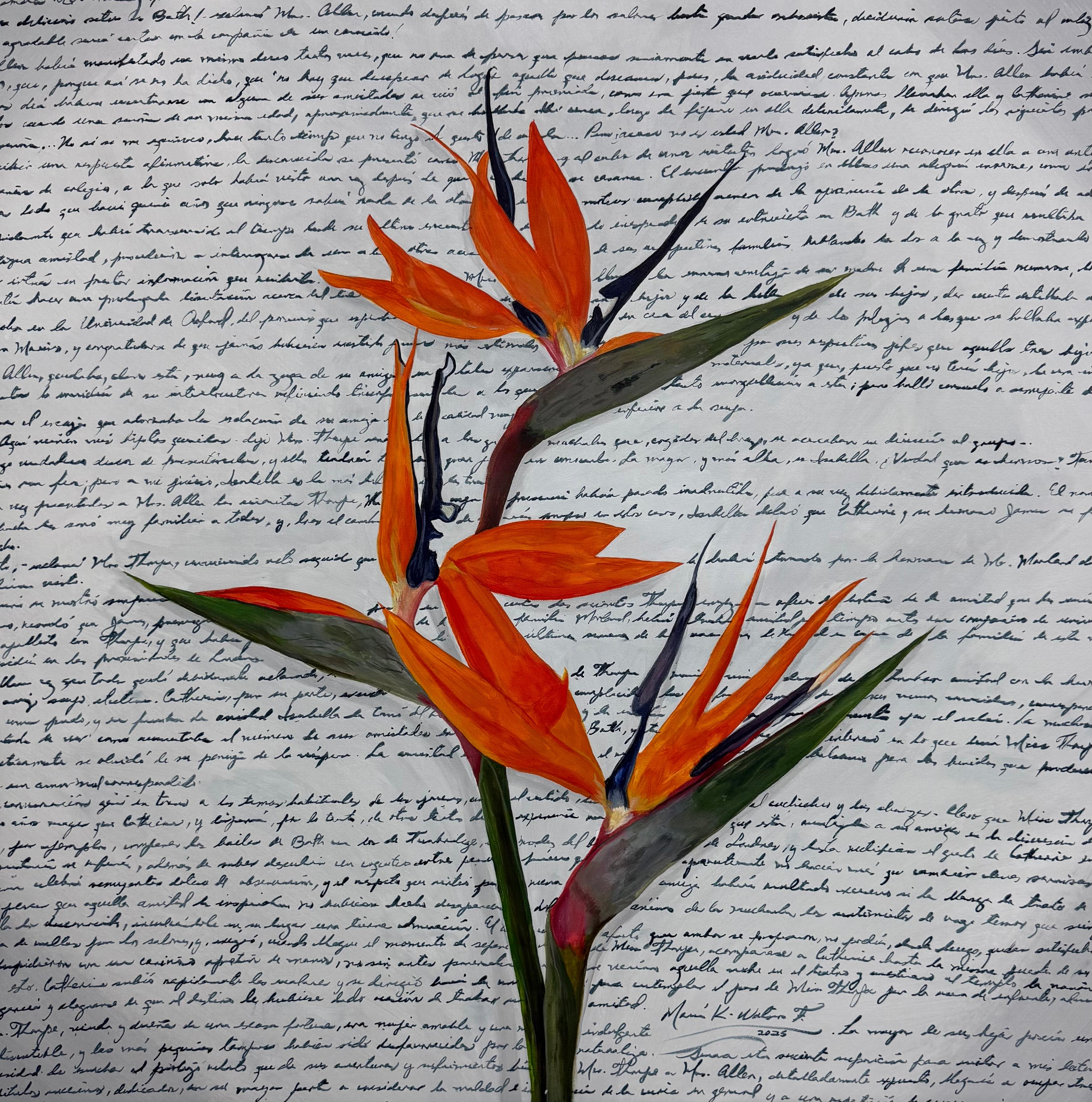 Still-Life Painting di Maria Karla Watson - Paradiso, dipinto originale