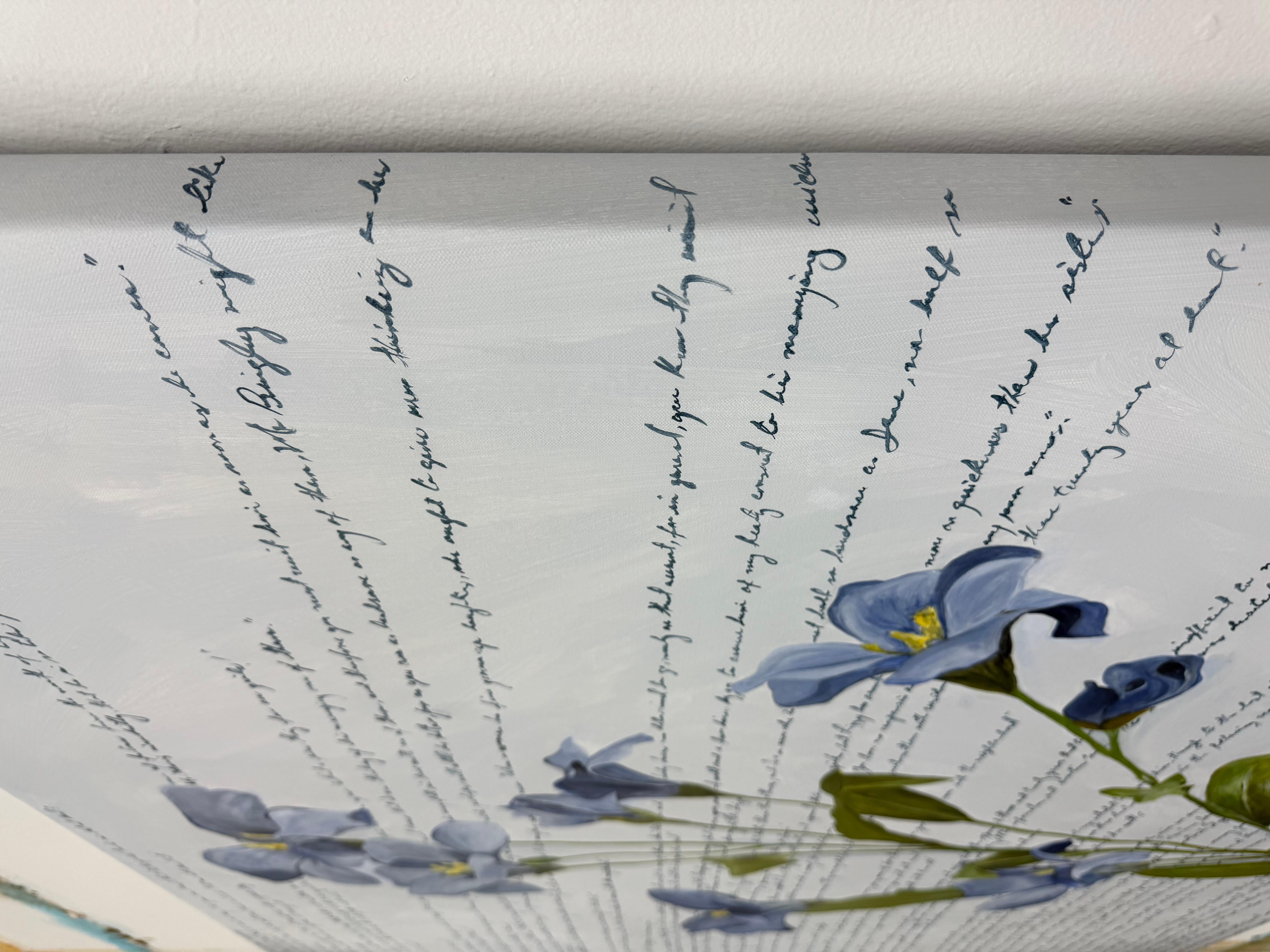 Orgueil et préjugés, peinture originale - Painting de Maria Karla Watson