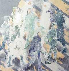 Junction (Study) - 21st Century Contemporary Impressionism Urban Oil Painting