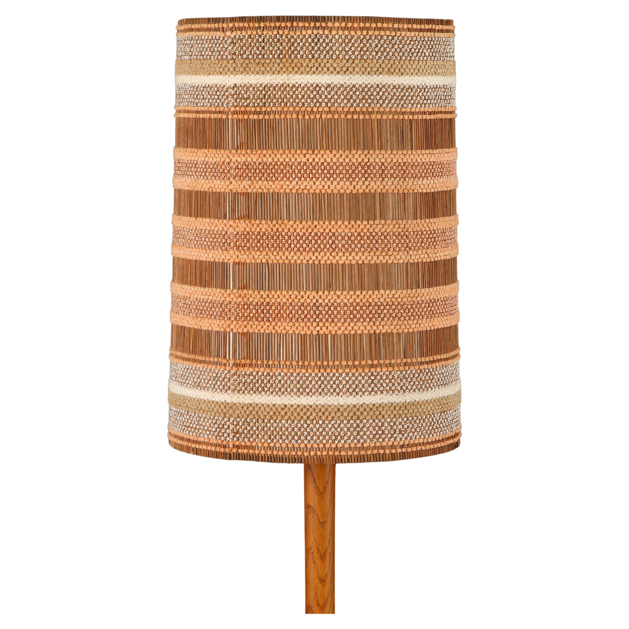 Pantalla de lámpara Maria Kipp California Organic Modern en cobre suave y crema, años 60