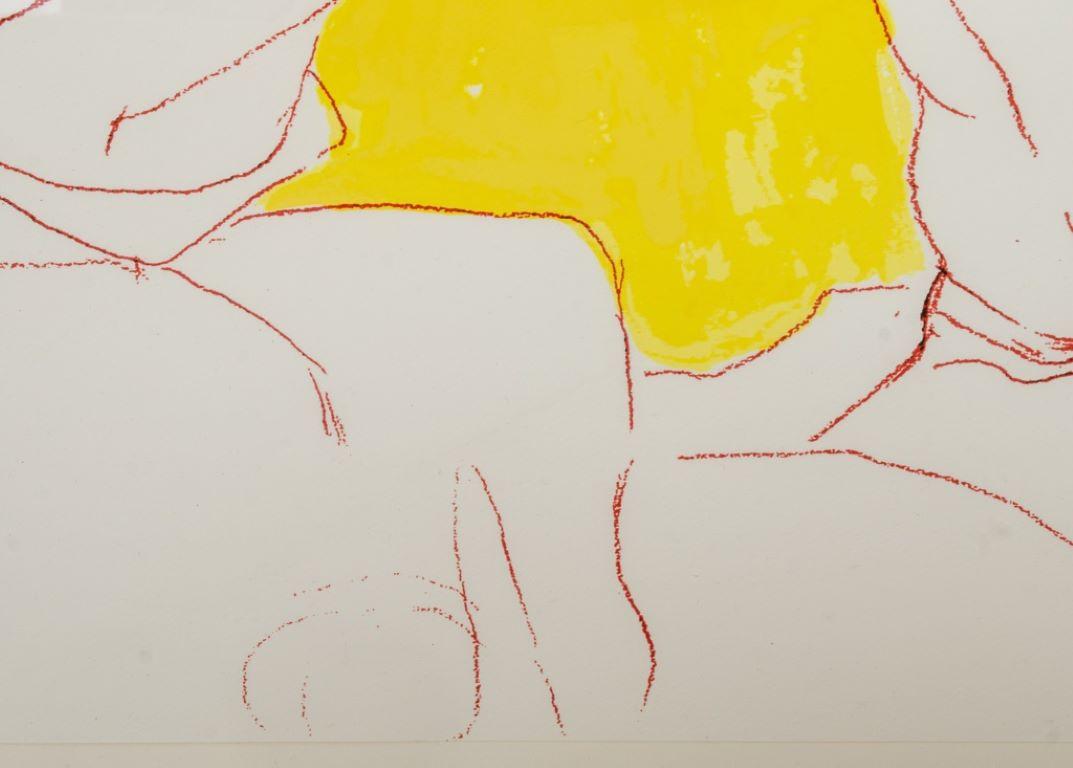 Paper Maria Lassnig 
