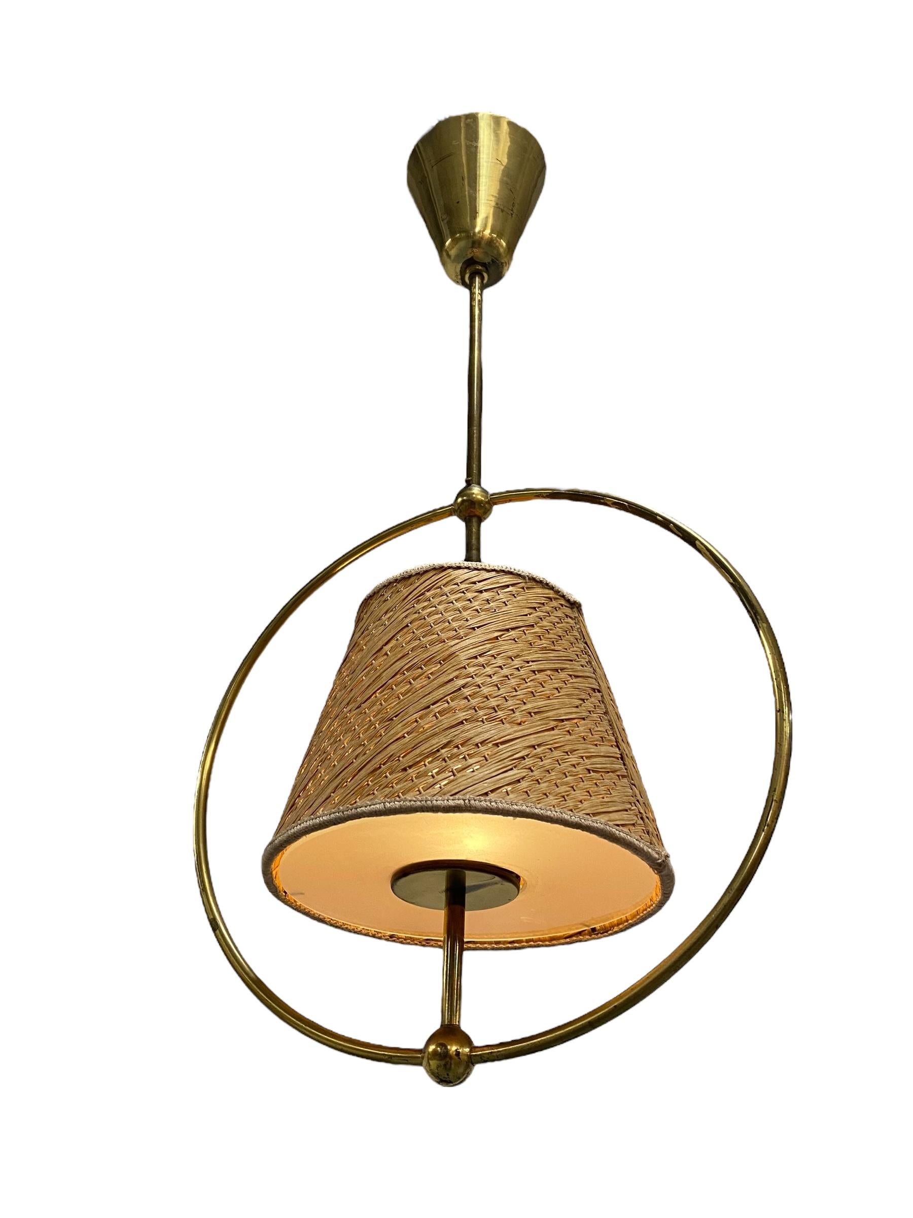 A Maria Lindeman Ceiling Lamp Model. 50591, 1950s For Sale 1