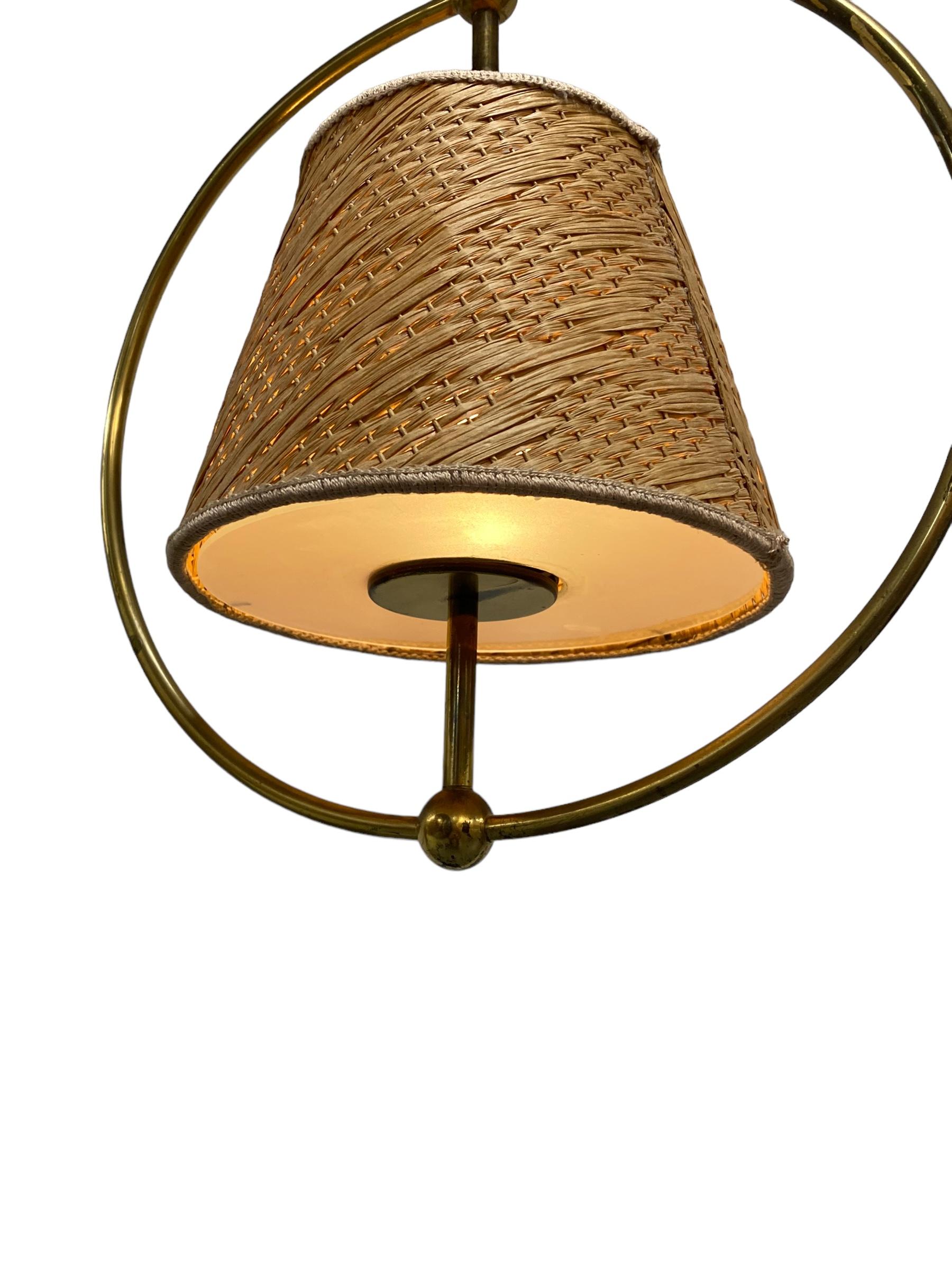 Lampe de plafond Maria Lindeman, modèle. 50591, 1950s en vente 2