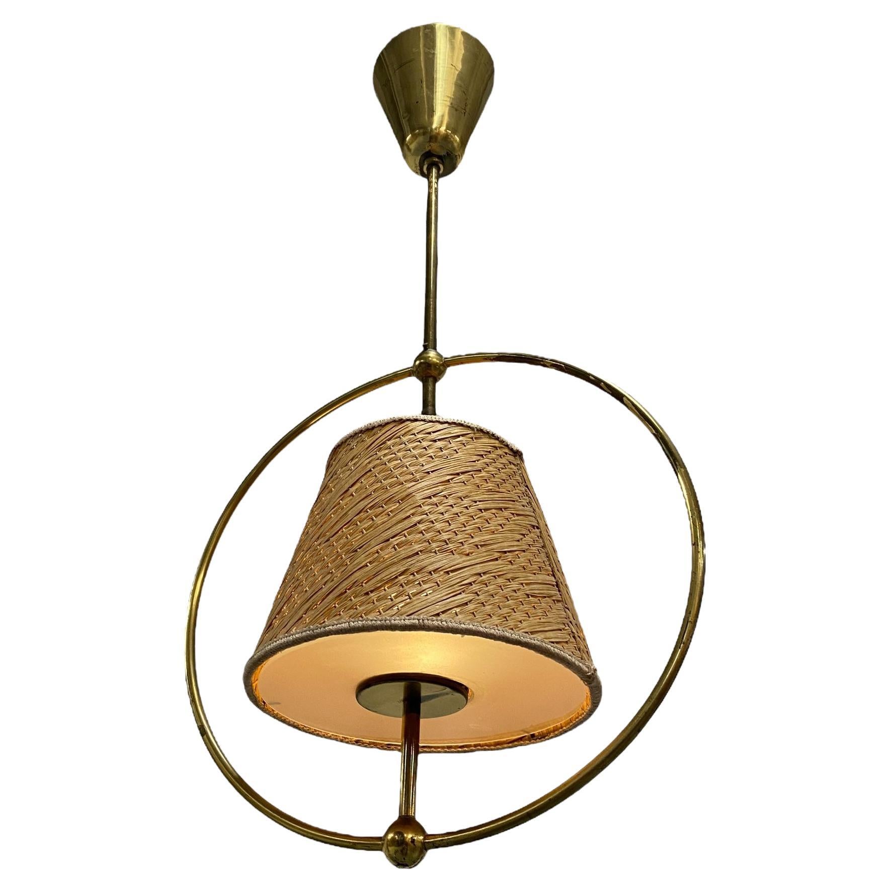 A Maria Lindeman Ceiling Lamp Model. 50591, 1950s For Sale