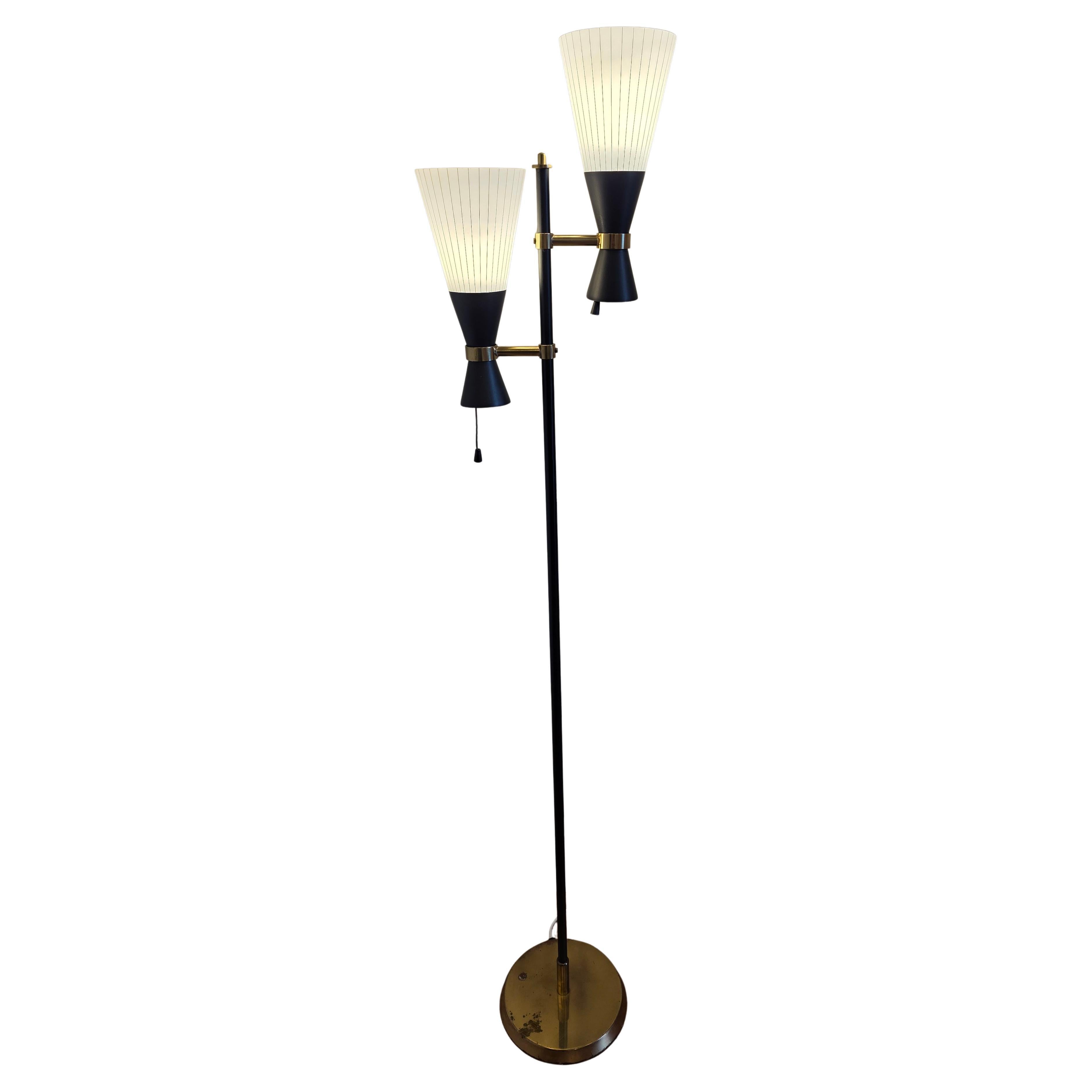 Maria Lindeman Floor Lamp model K10-2, Idman 1950s. en vente