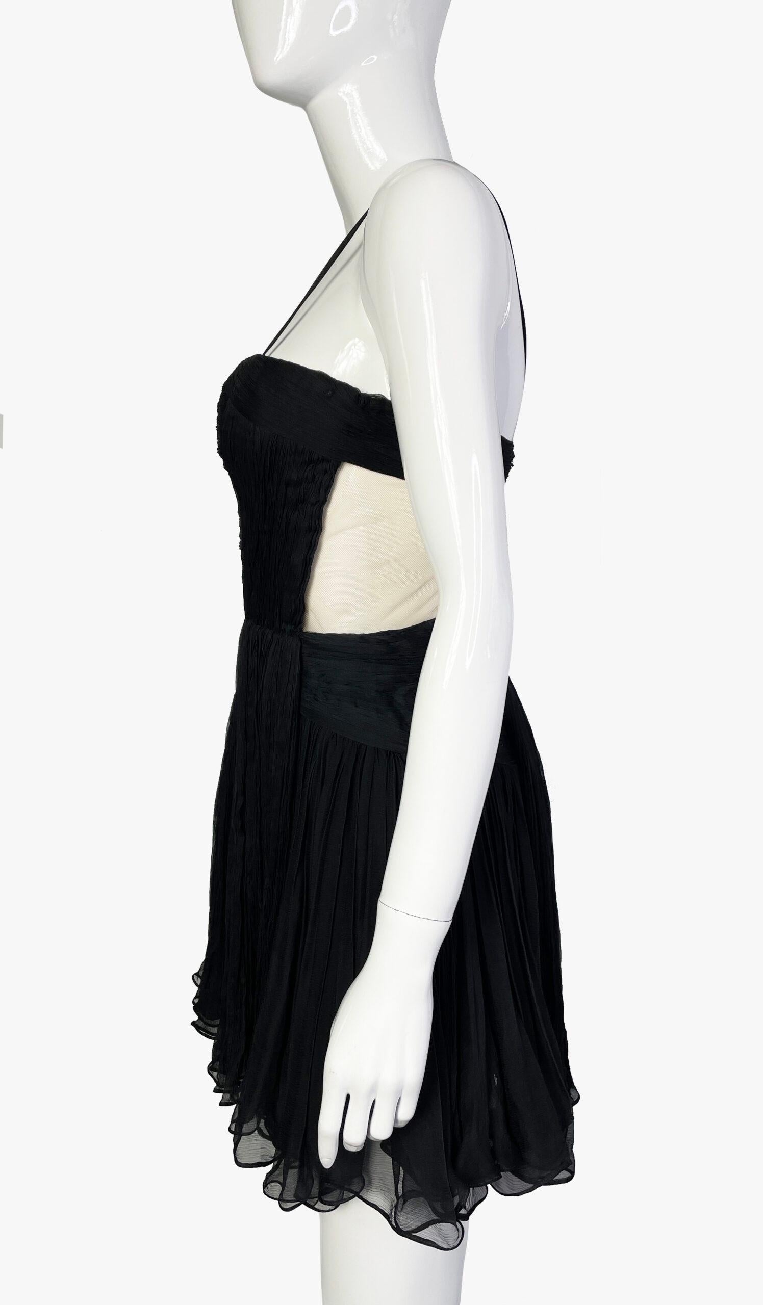 Gray Maria Lucia Hohan pleated dress For Sale