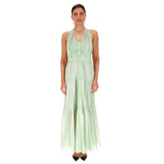 Maria Lucia Hohan Maxi Vestido Plisado Amapola