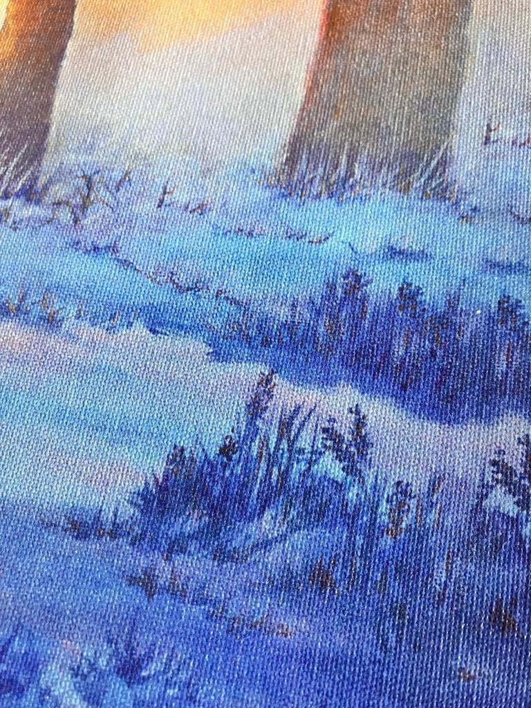 Stampa su tela dello Spirito della Foresta Regalo di Natale in vendita 2