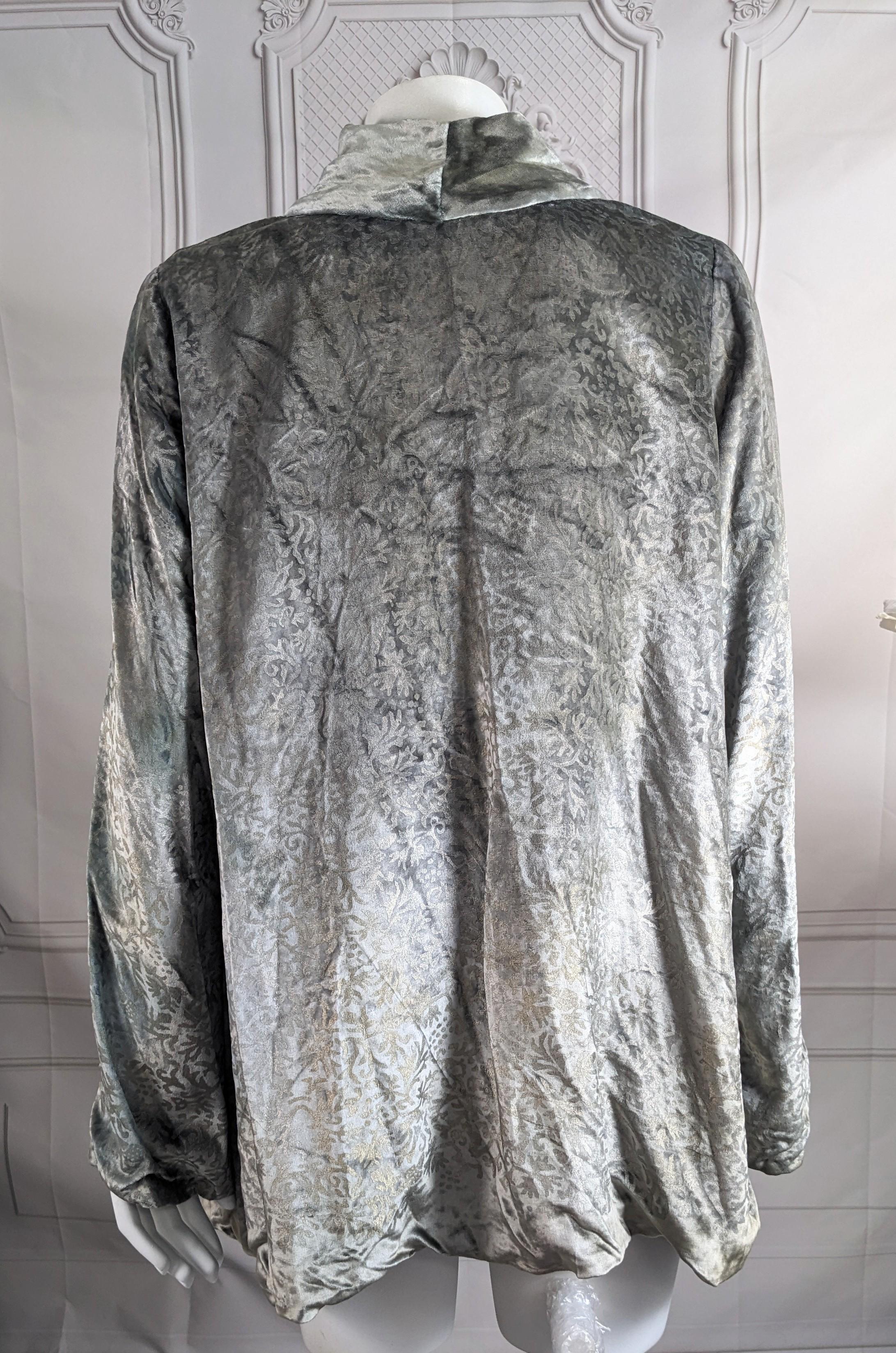De las mujeres Chaqueta de noche de terciopelo Maria Monaci Gallenga, años 20 en venta