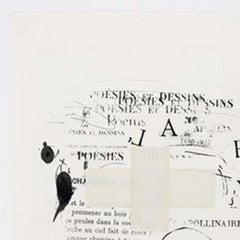 Haiku zu Worten, die von Apollinaire (II) verwendet wurden