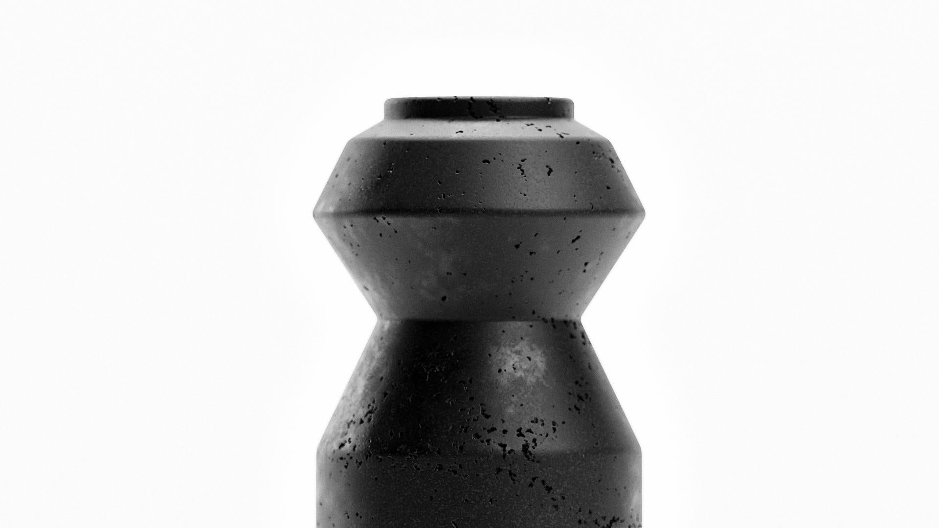 Maria Osminina Matter Stone Vases Bougeoirs et JAR Set Limited Edition en vente 4