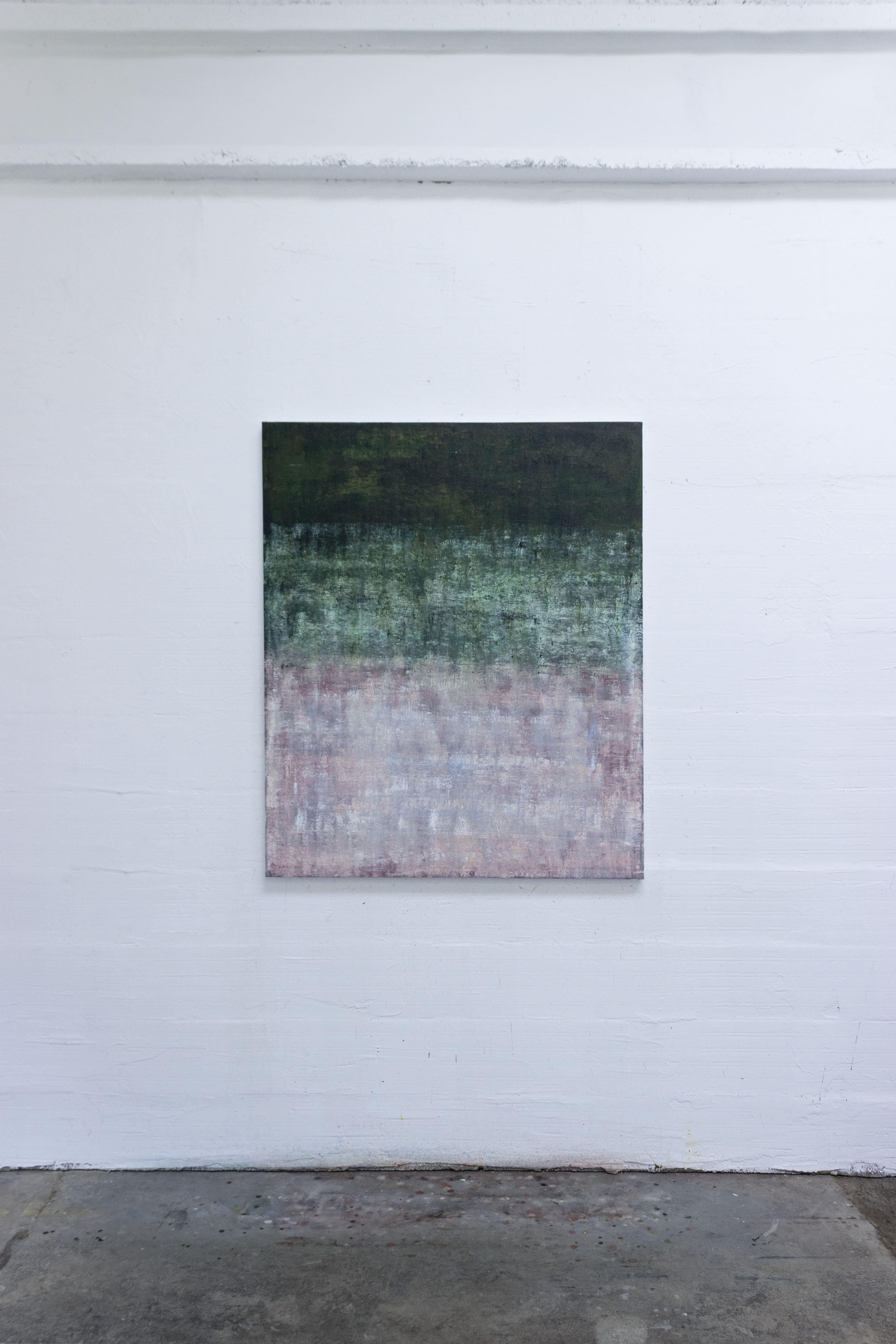 Senza titolo 1069- 21° secolo, Arte contemporanea, Astratto, Pittura acrilica - Abstract Painting Grigio di Maria Paola Coda