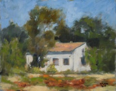 Casa di campagna - 2018 Olio originale su tavola