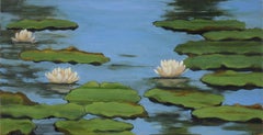 Lily Pads - Original Oil on Canvas