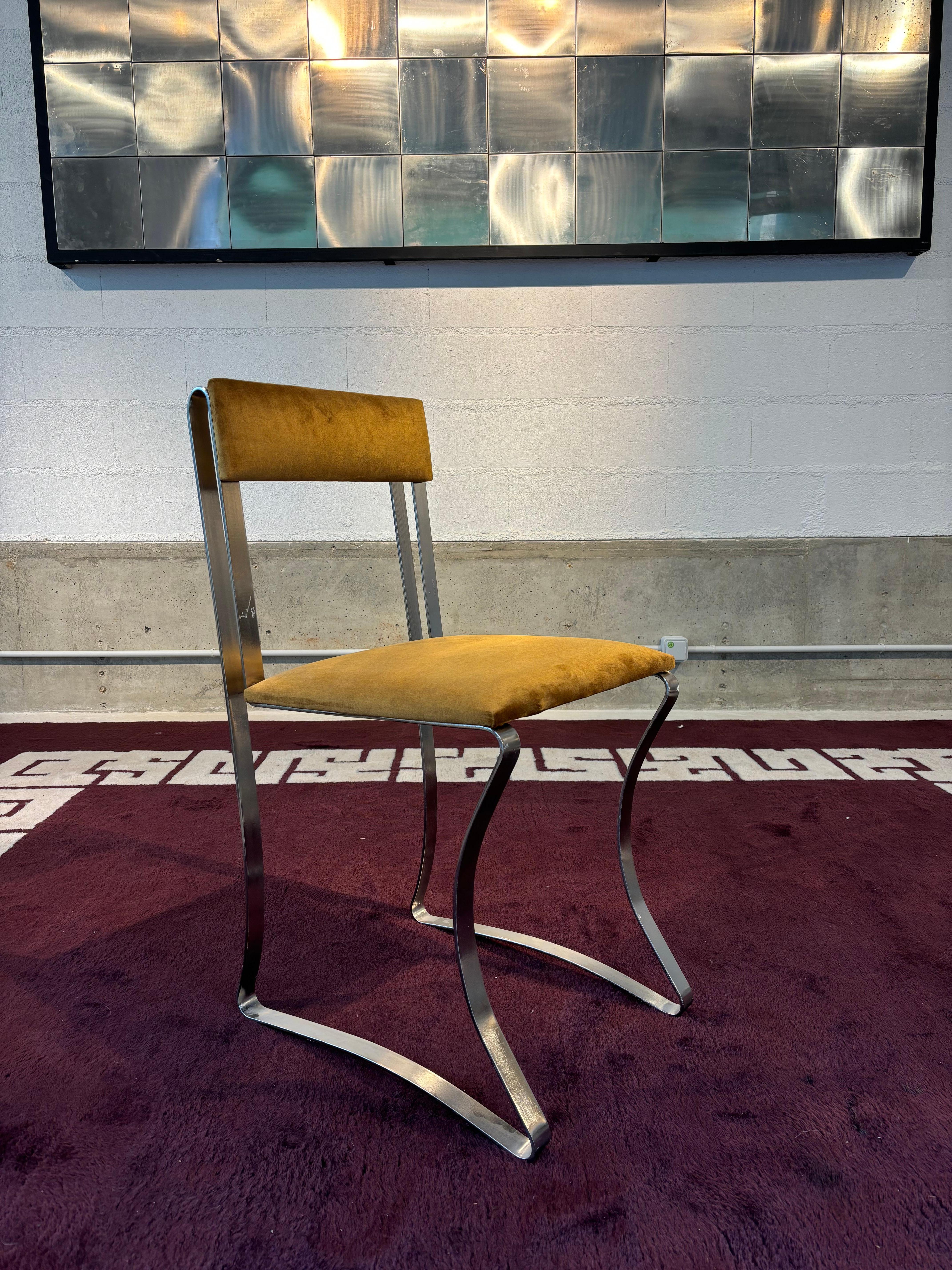 Maria Pergay chairs In Excellent Condition In SAINT-OUEN-SUR-SEINE, FR