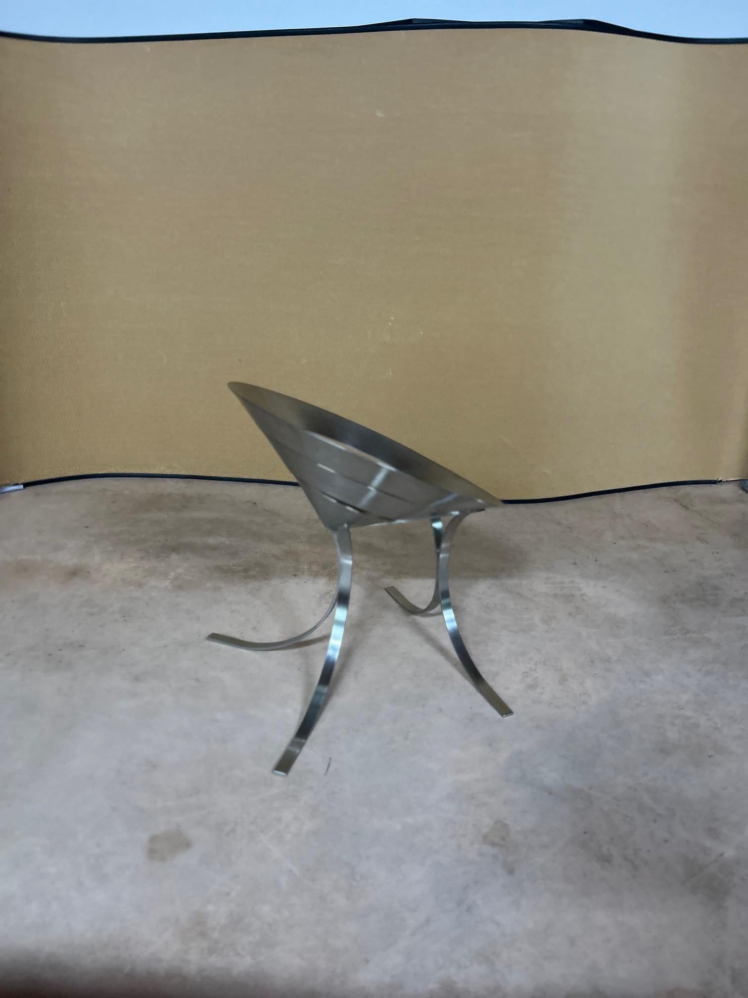 Maria Pergay Ring Chair, 1968 7