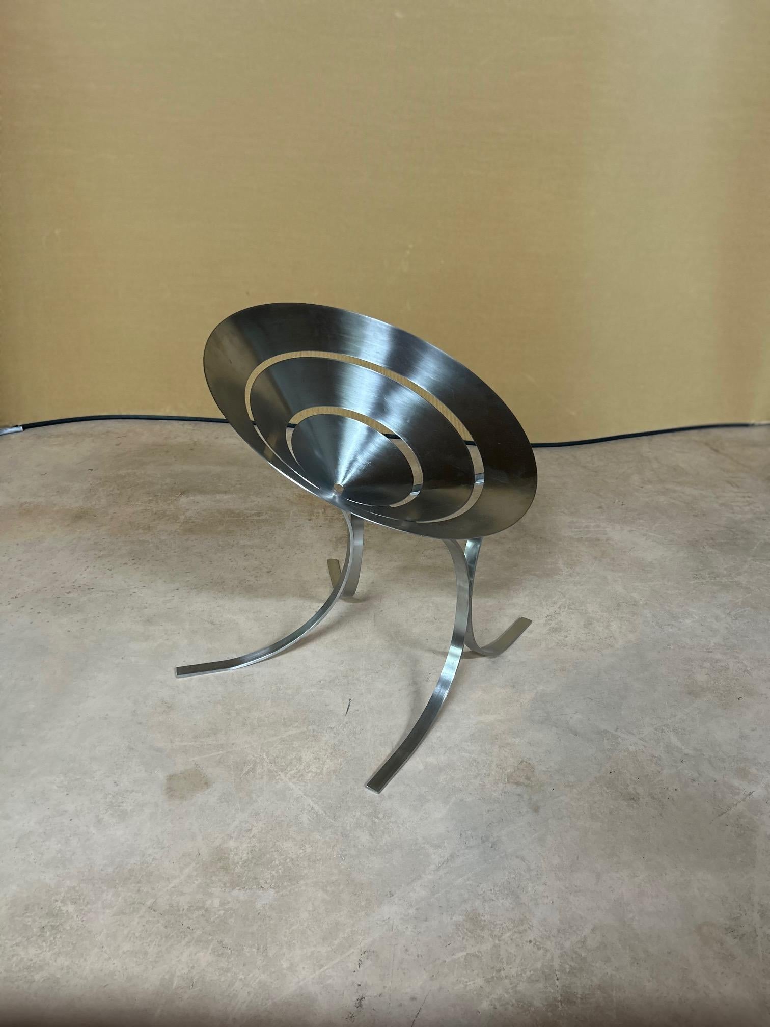 Maria Pergay Ring Chair, 1968 1