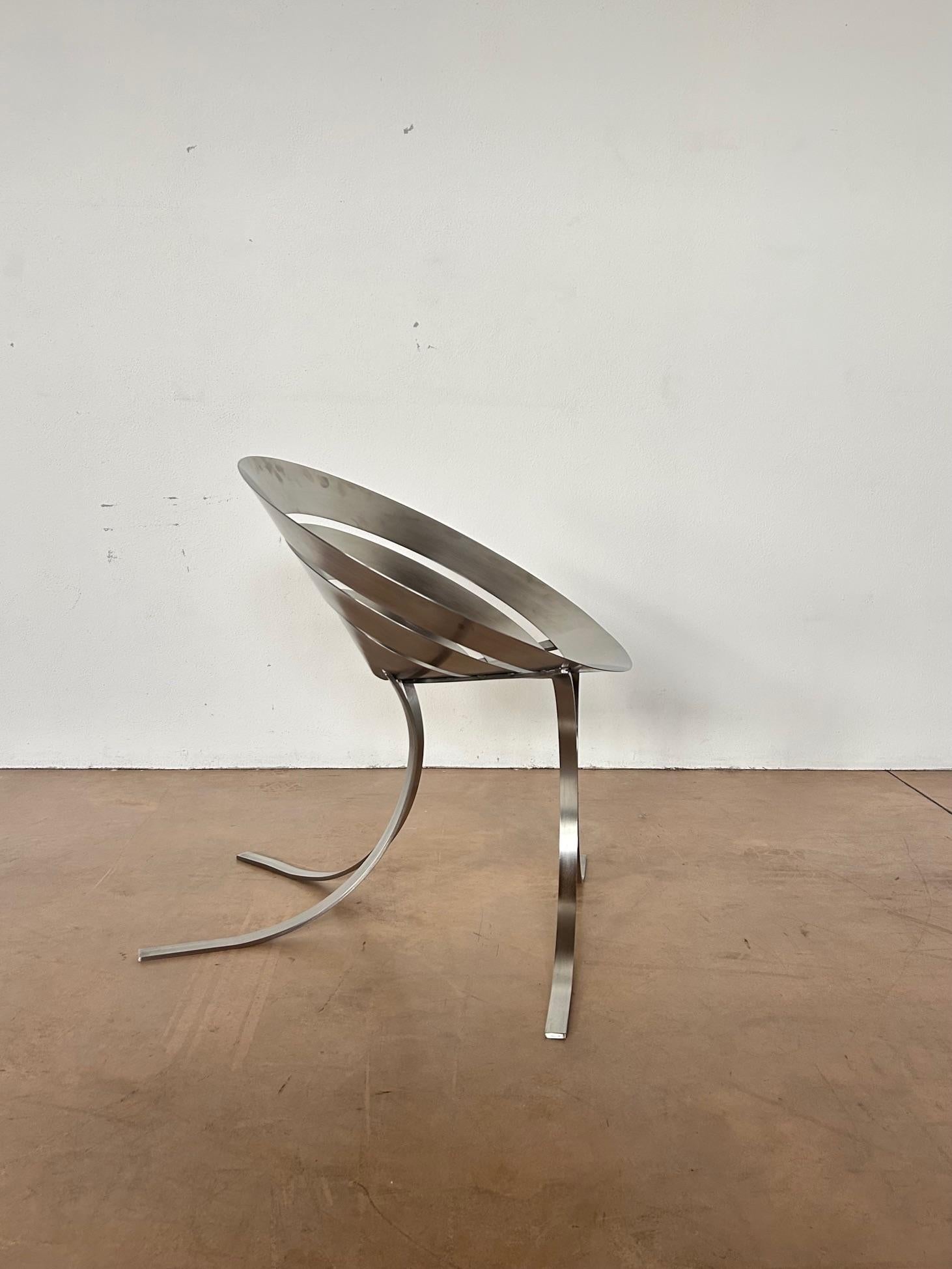Maria Pergay Ring chair  For Sale 1