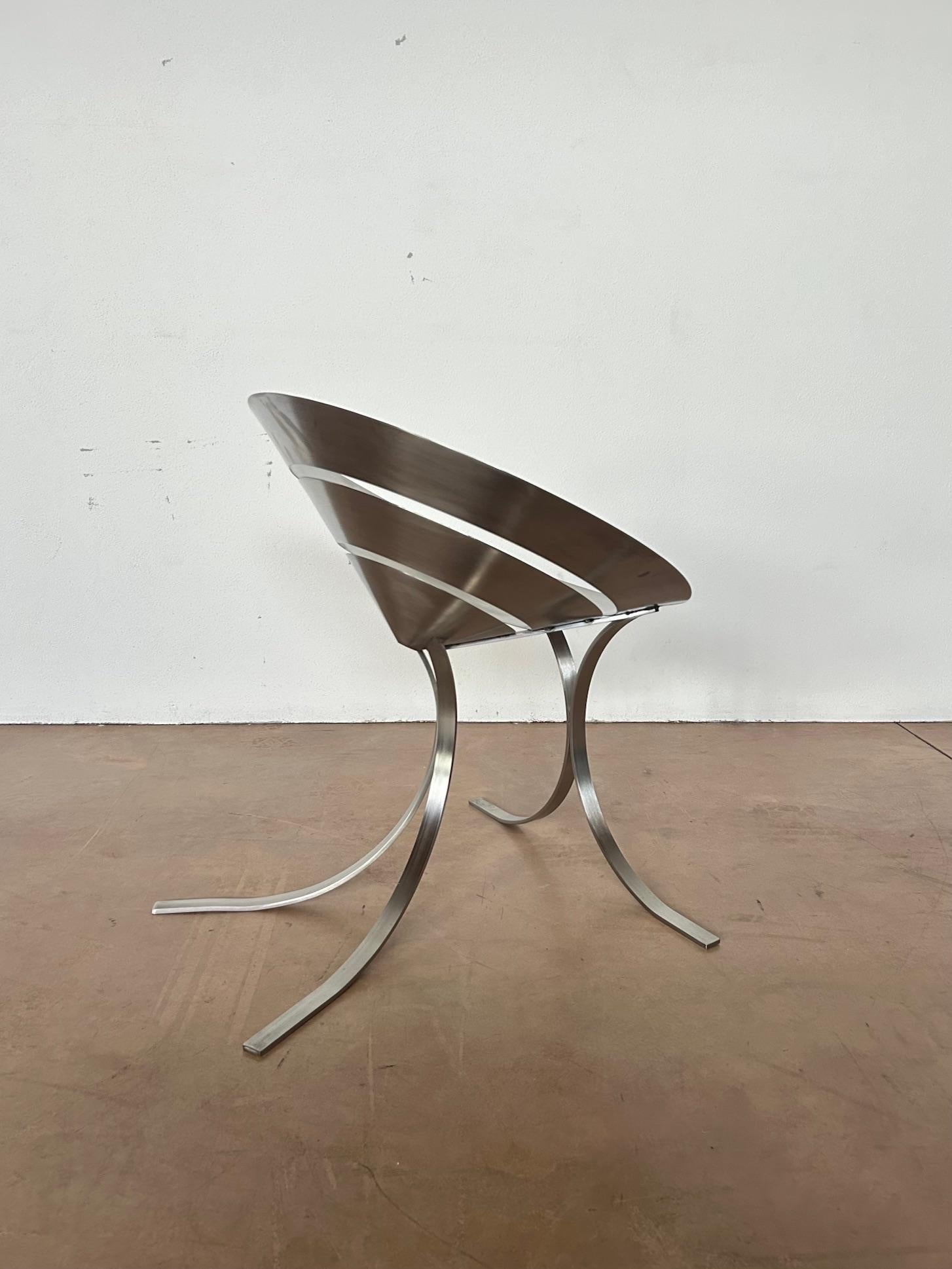 Maria Pergay Ring chair  For Sale 2
