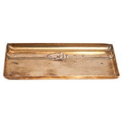 Maria Pergay Style Brass Buckle Tray