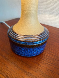 Maria Philippi for Søholm Bornholm No. 3043 – Danish Modern Blue Glazed Stonewar