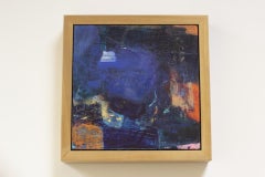 Maria Pierides, History Maps, Original Abstract Painting, Mixed Media Art