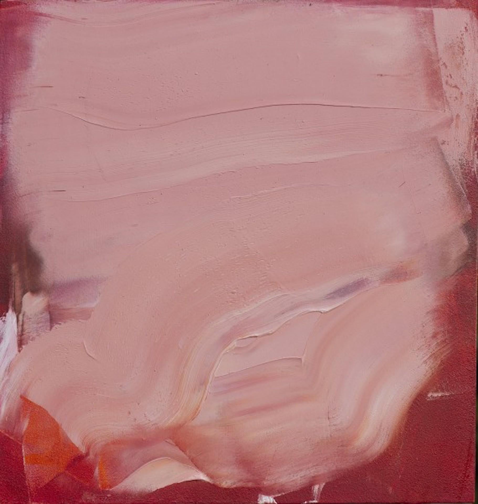 Maria Pierides, Barra de labios desnuda 2, Pintura original abstracta, Arte asequible en venta 1