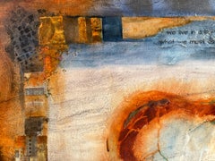 Liebe in schweren Zeiten" - Valentinsherz - Contemporary Abstract Expressionism