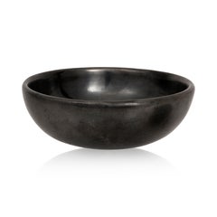 Maria Poveka Martinez Black Ware Pottery Bowl