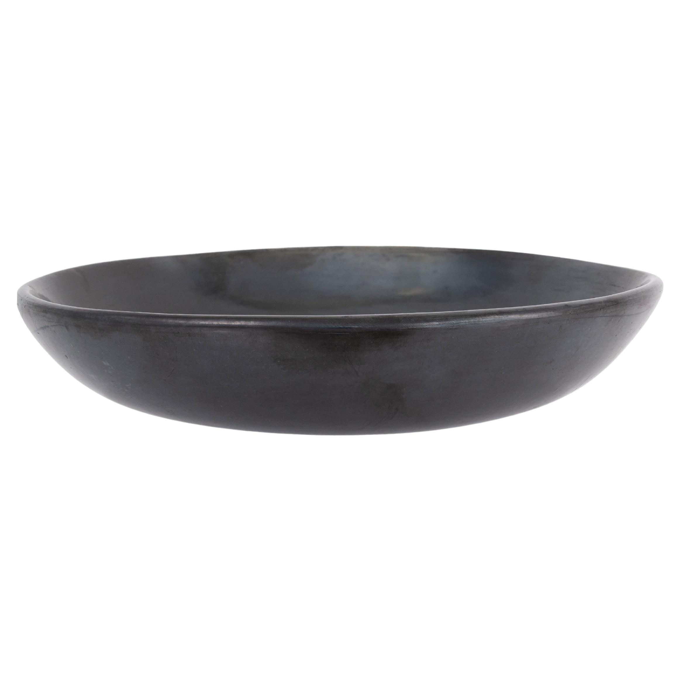 Maria Poveka Martinez Black Ware Pottery Bowl For Sale
