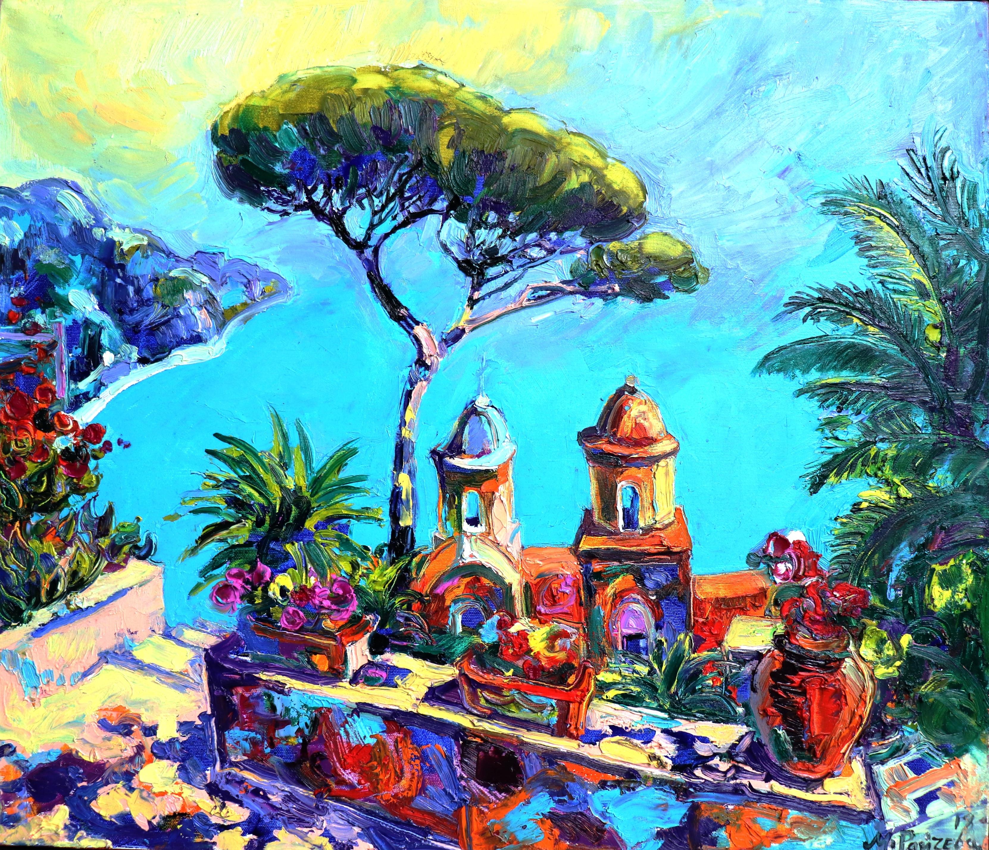 Maria Raycheva Landscape Painting - Ravello Italy