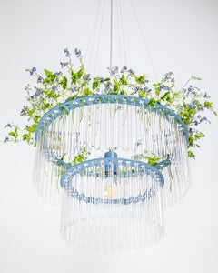MARIA SC chandelier in blue