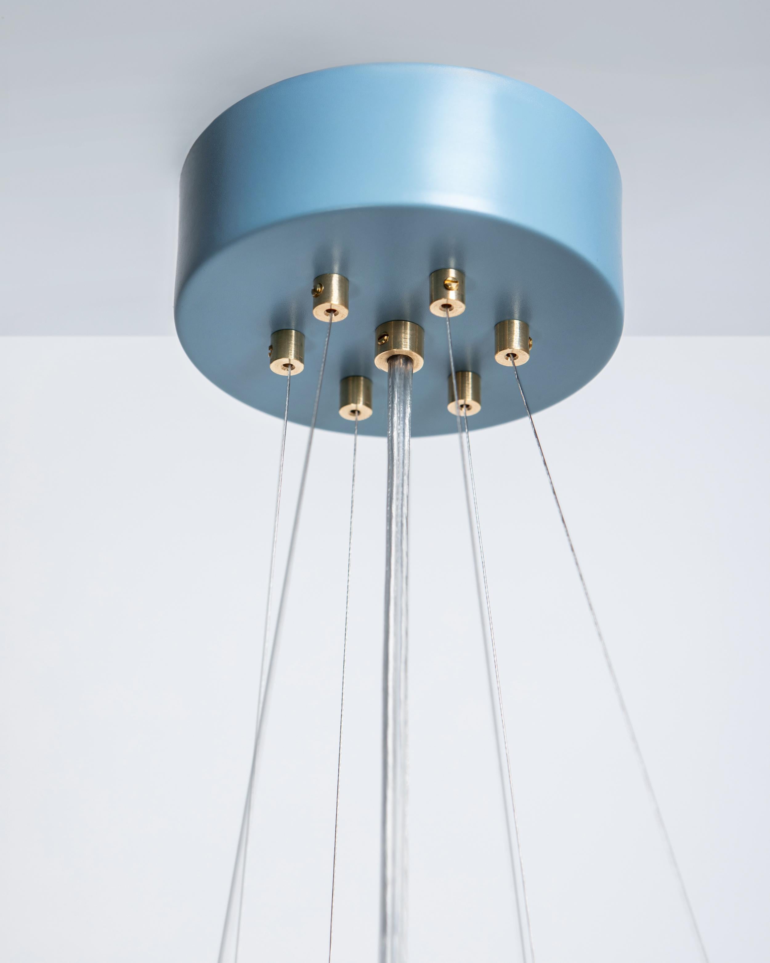 Other MARIA SC chandelier in blue For Sale