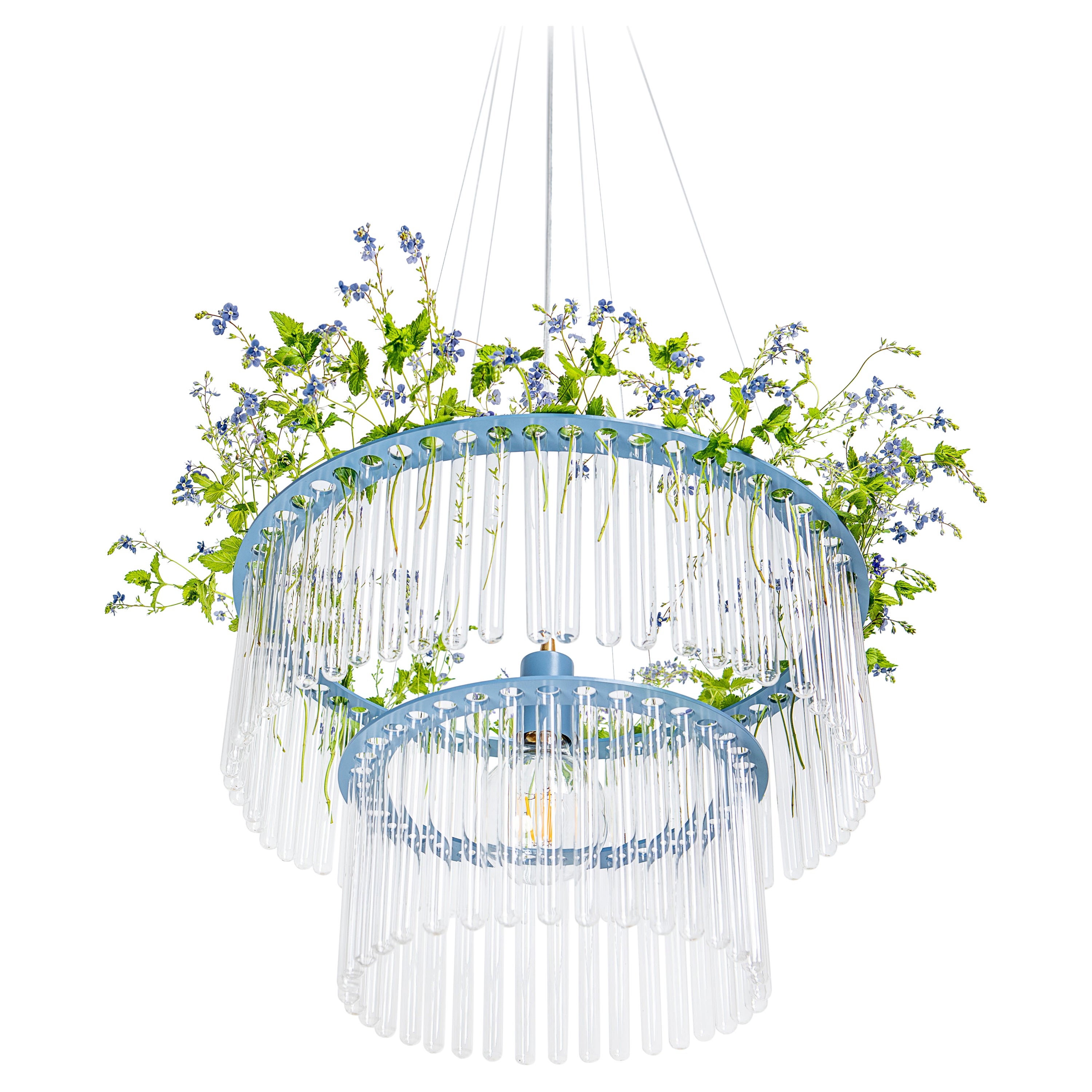 MARIA SC chandelier in blue