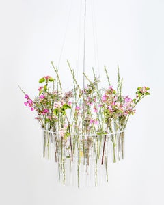 Lámpara de araña MARIA SC en blanco