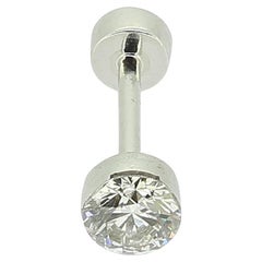 Maria Tash 4mm unsichtbarer Diamant-Ohrstecker mit Diamantbesatz