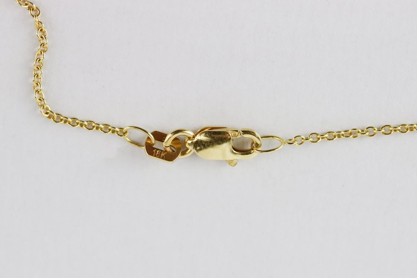 Donna Maria Tash Collana Butterfly in oro giallo 18 carati e diamanti