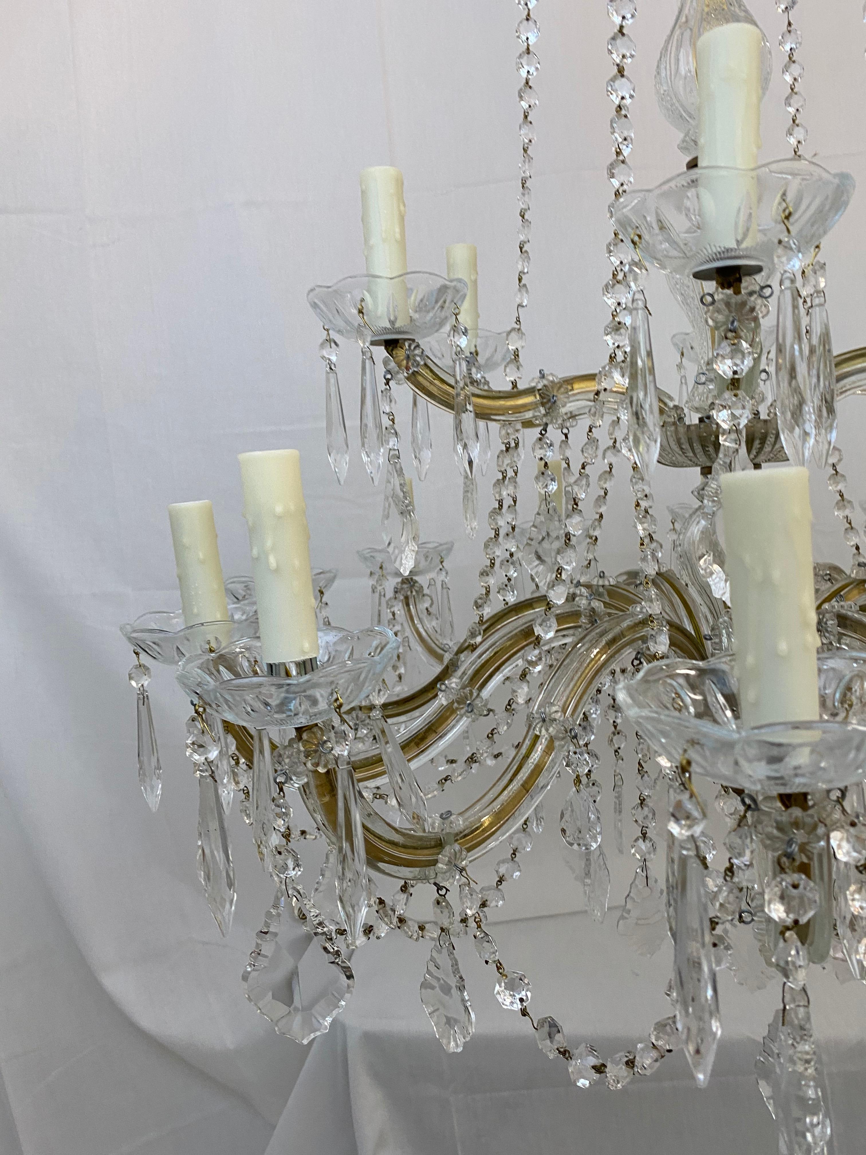 Austrian Maria Teresa Chandelier For Sale