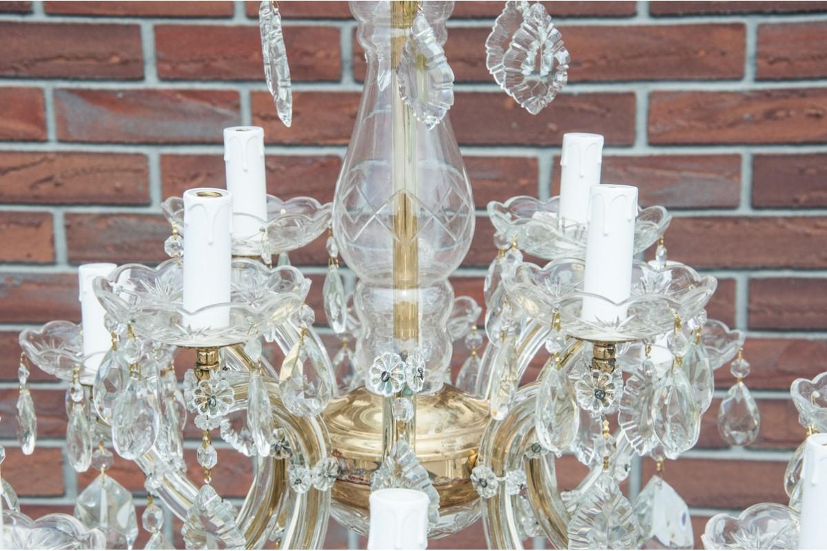 Maria Teresa Chandelier, France, Around 1920 In Good Condition For Sale In Chorzów, PL