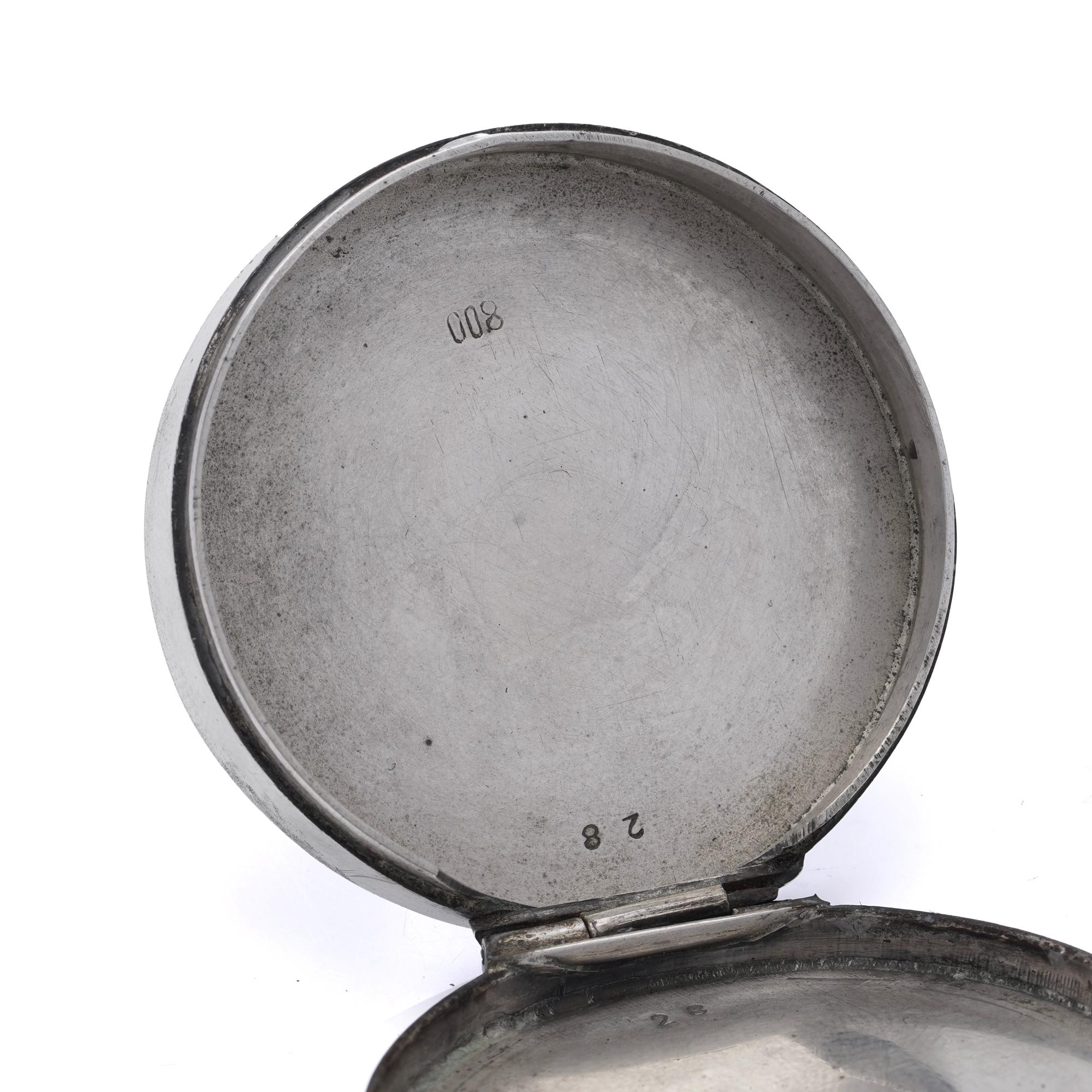 Marie-Thérèse 800.boîte à pilules en argent en vente 1