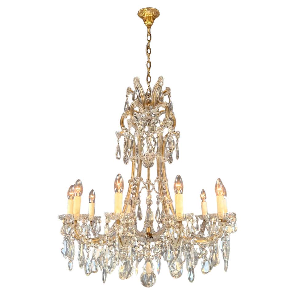 Maria Theresia Crystal Chandelier Antique Ceiling Lamp Luster Art ...