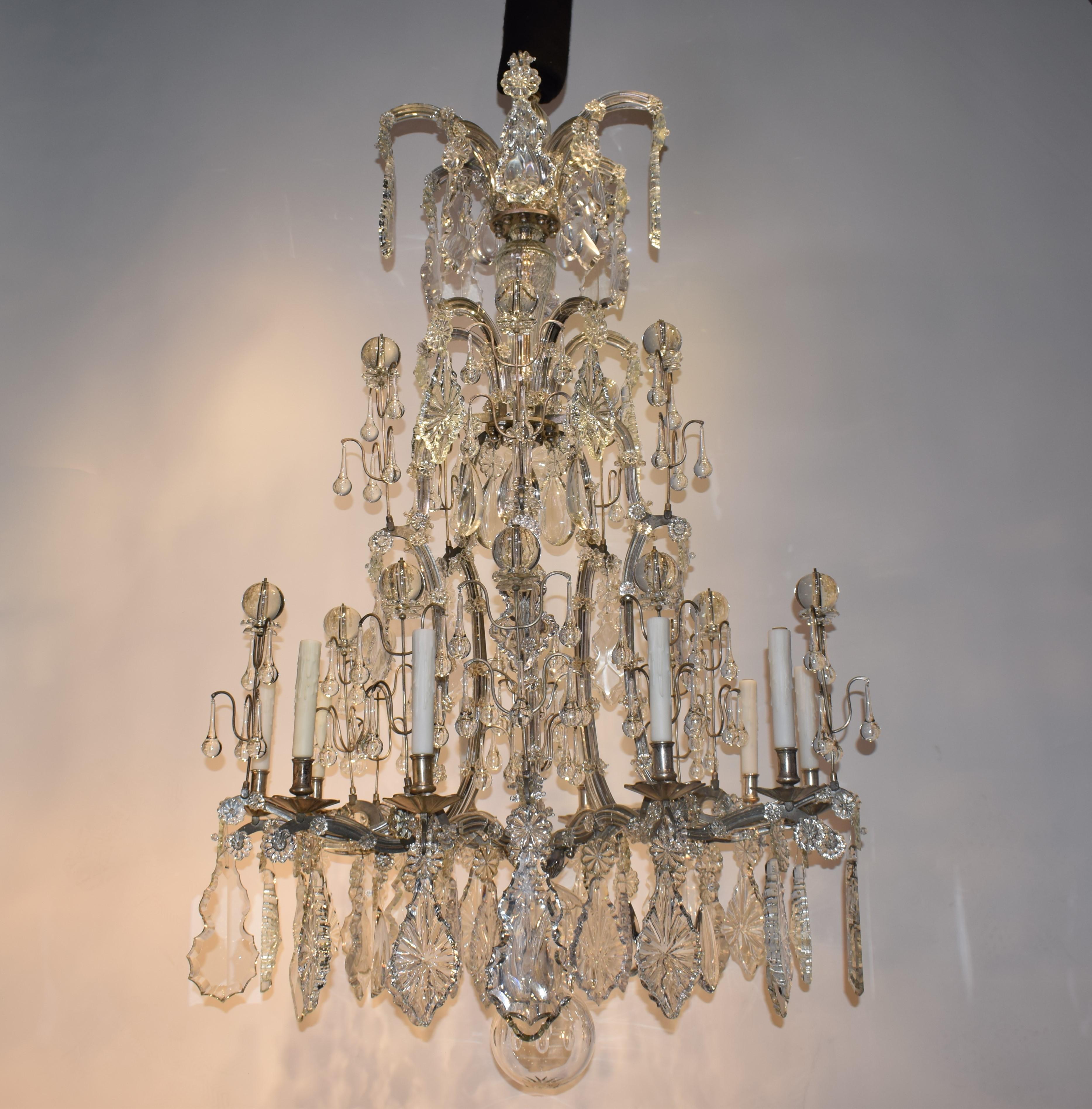 Maria Theresa Chandelier For Sale 4
