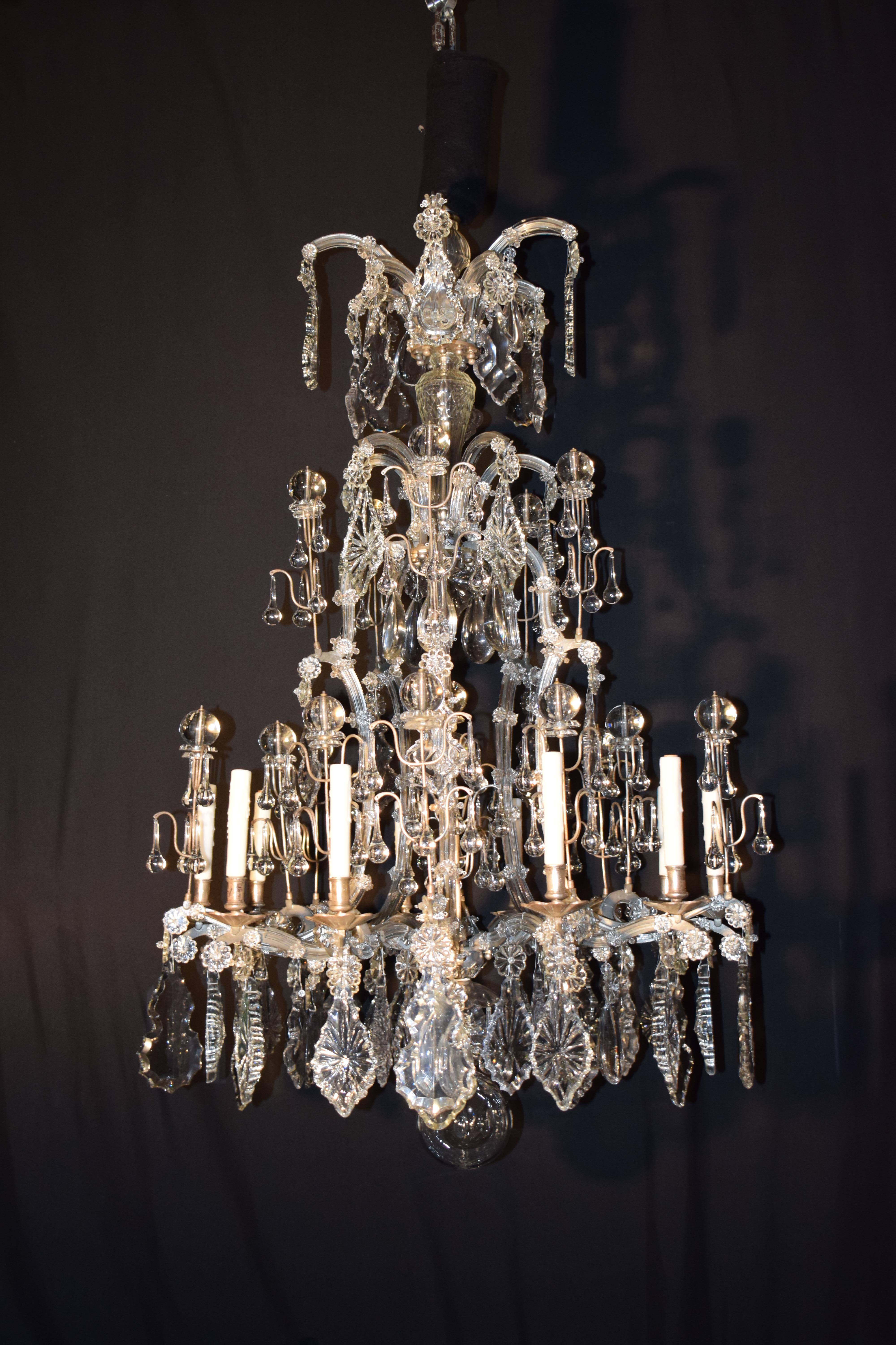 Maria Theresa Chandelier For Sale 8