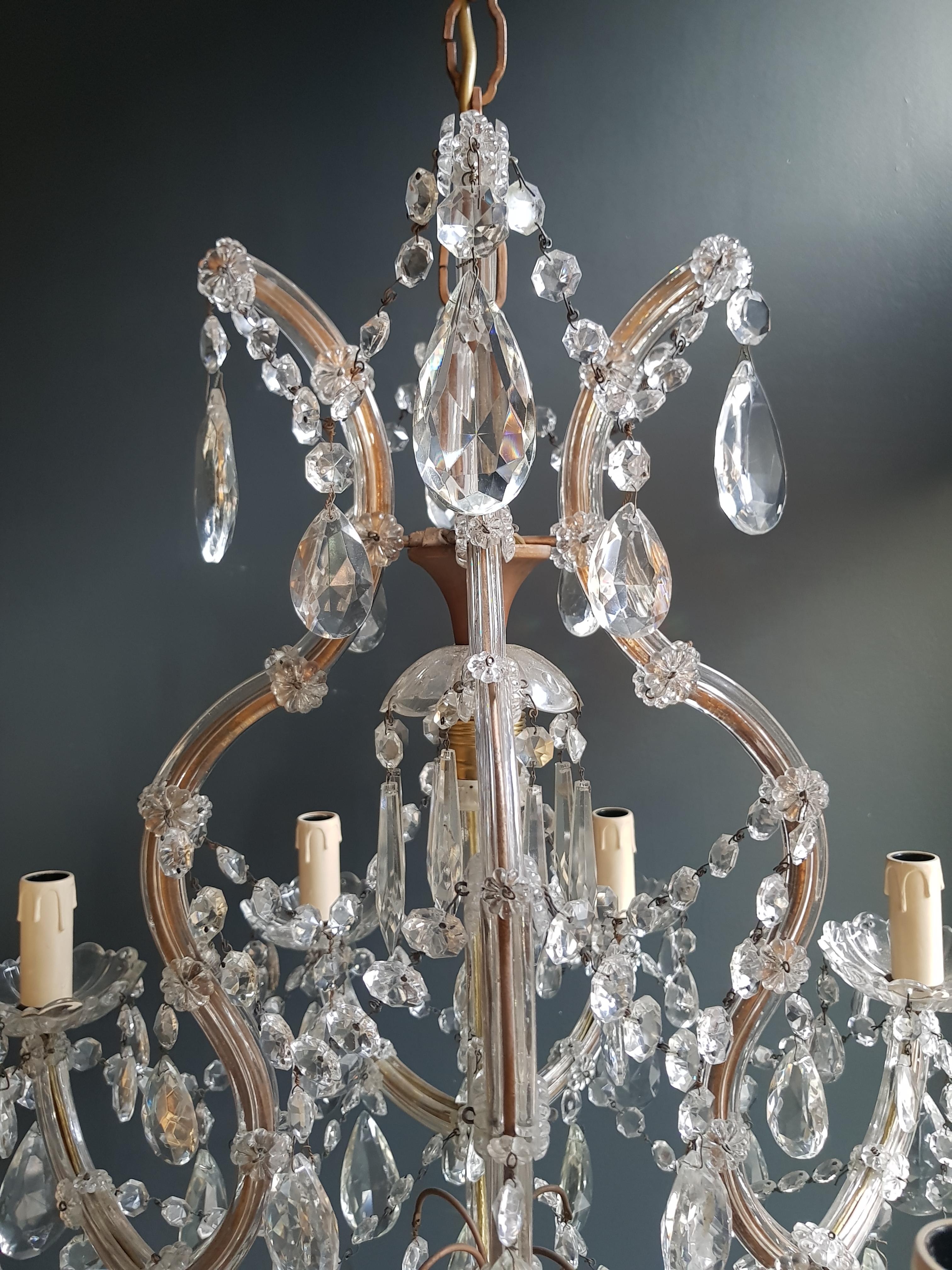 Baroque Maria Theresa Crystal Chandelier Antique Ceiling Lamp Lustre Art Nouveau