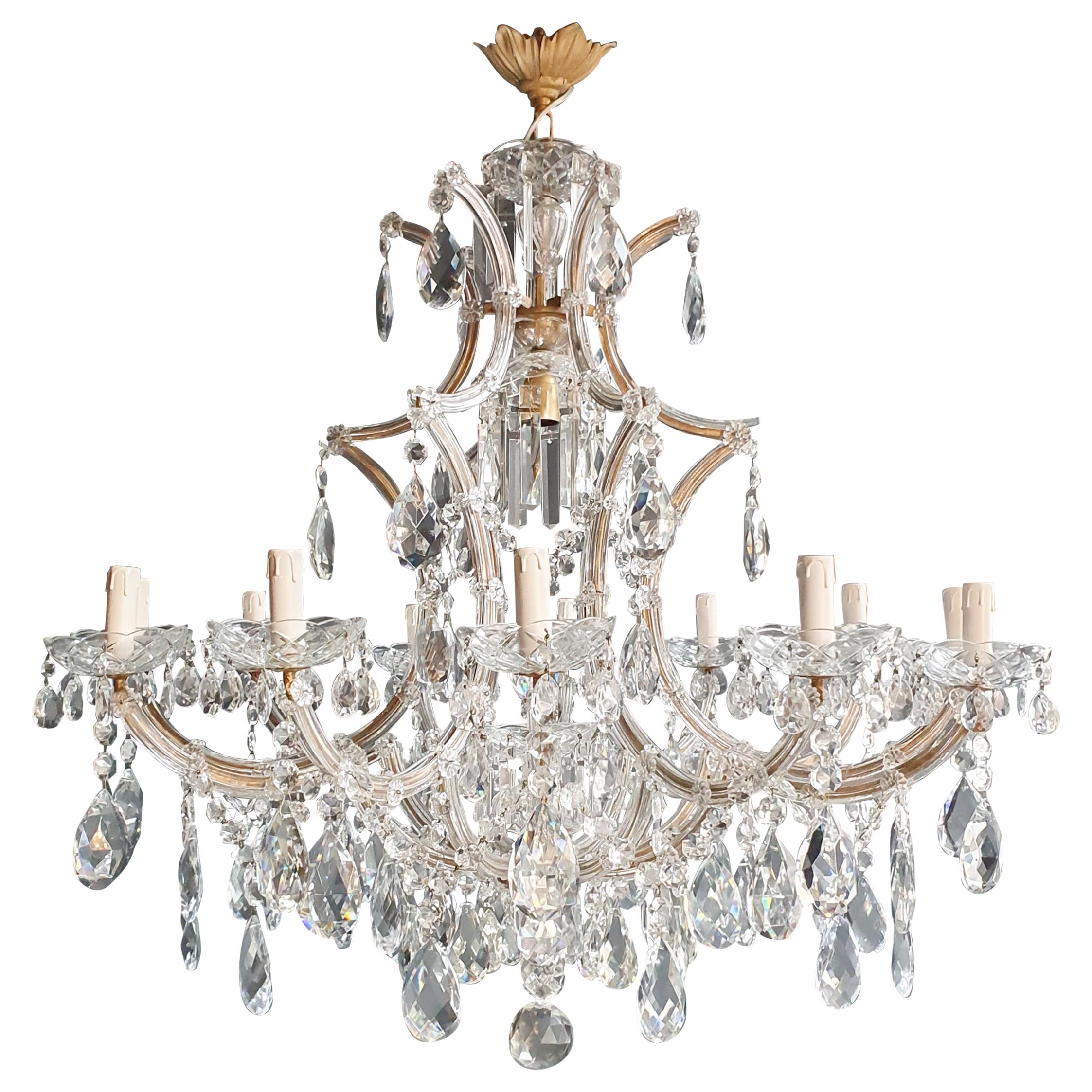 Maria Theresa Crystal Chandelier Antique Ceiling Lamp Luster Art ...