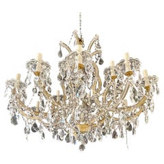 Maria Theresa Cut Venetian Chandelier 19th / 20th Century